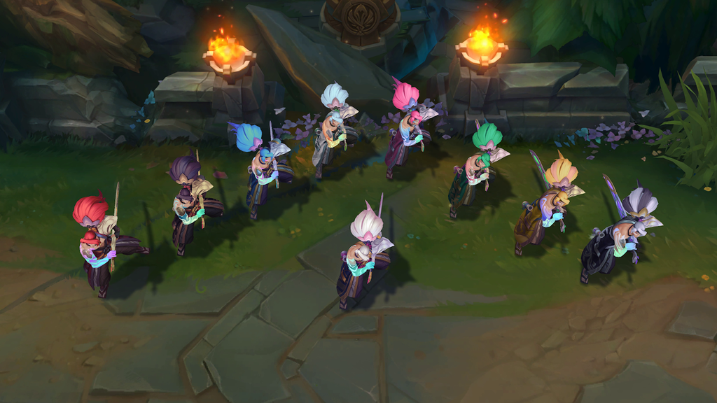 Chromas Yasuo Spirit Blossom (ingame)