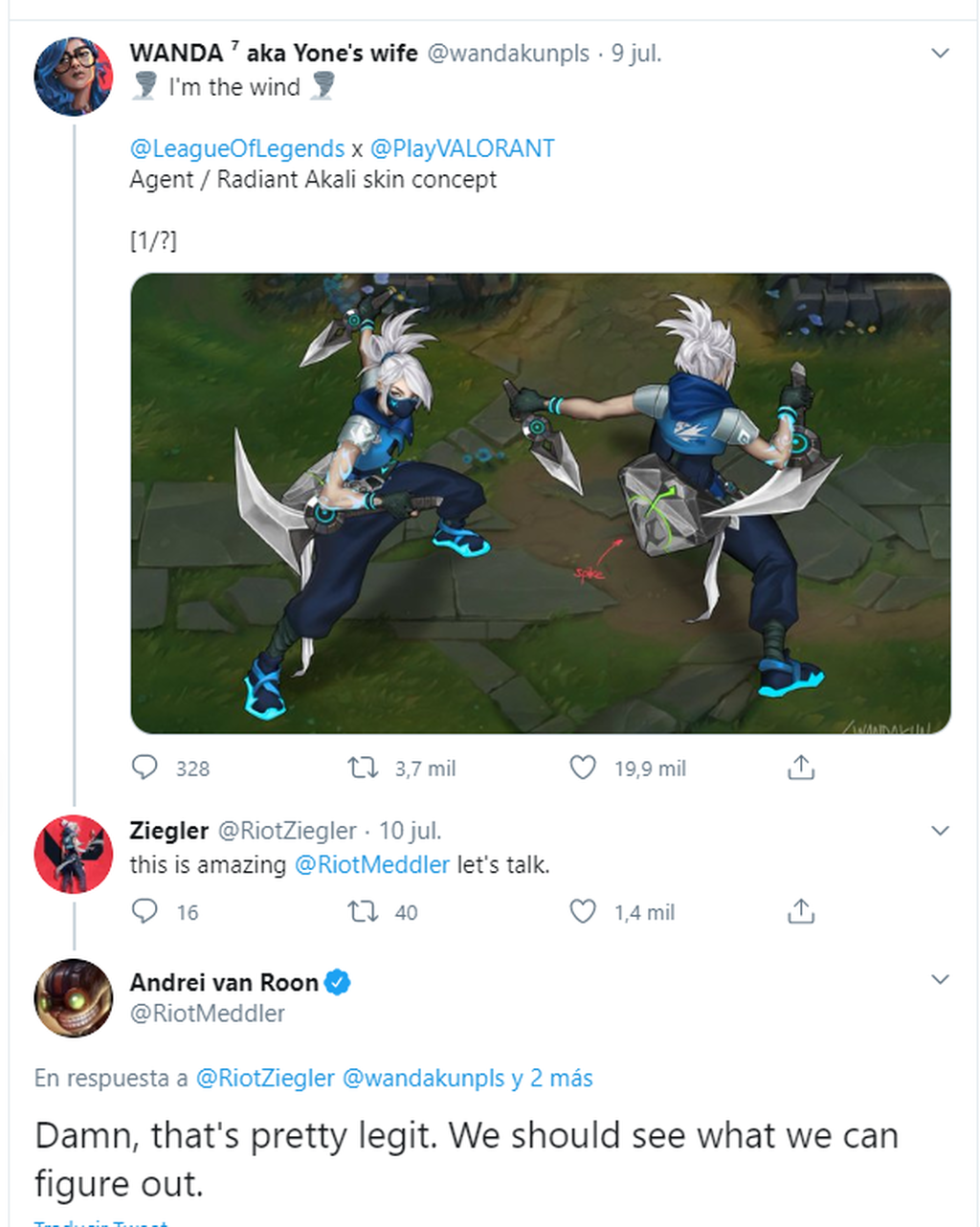 Respuesta de Riot Games
