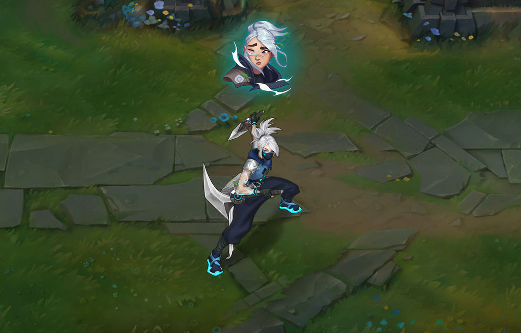 Jett x Akali con emoticono
