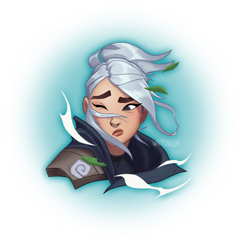 Emoticono de Jett x Akali