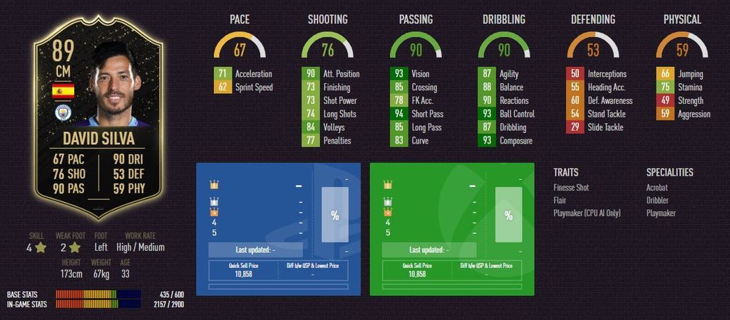 David Silva - 89