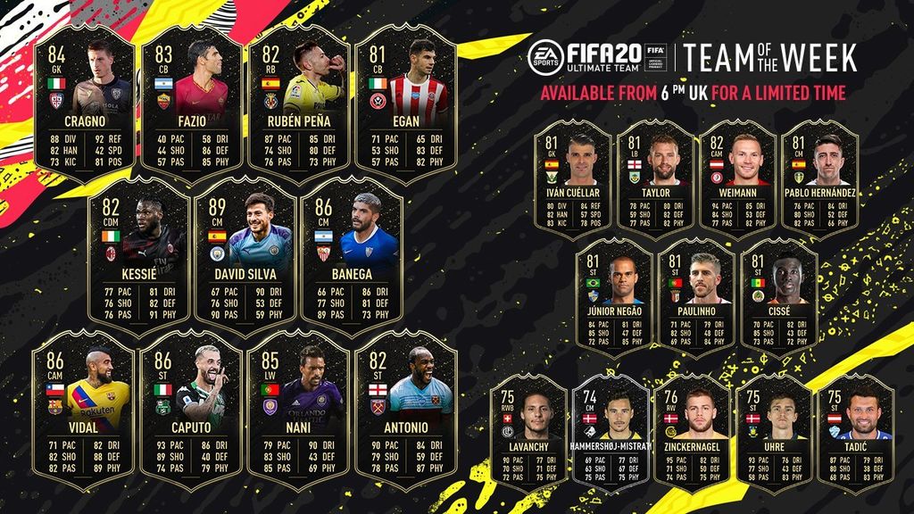 TOTW 41 al completo