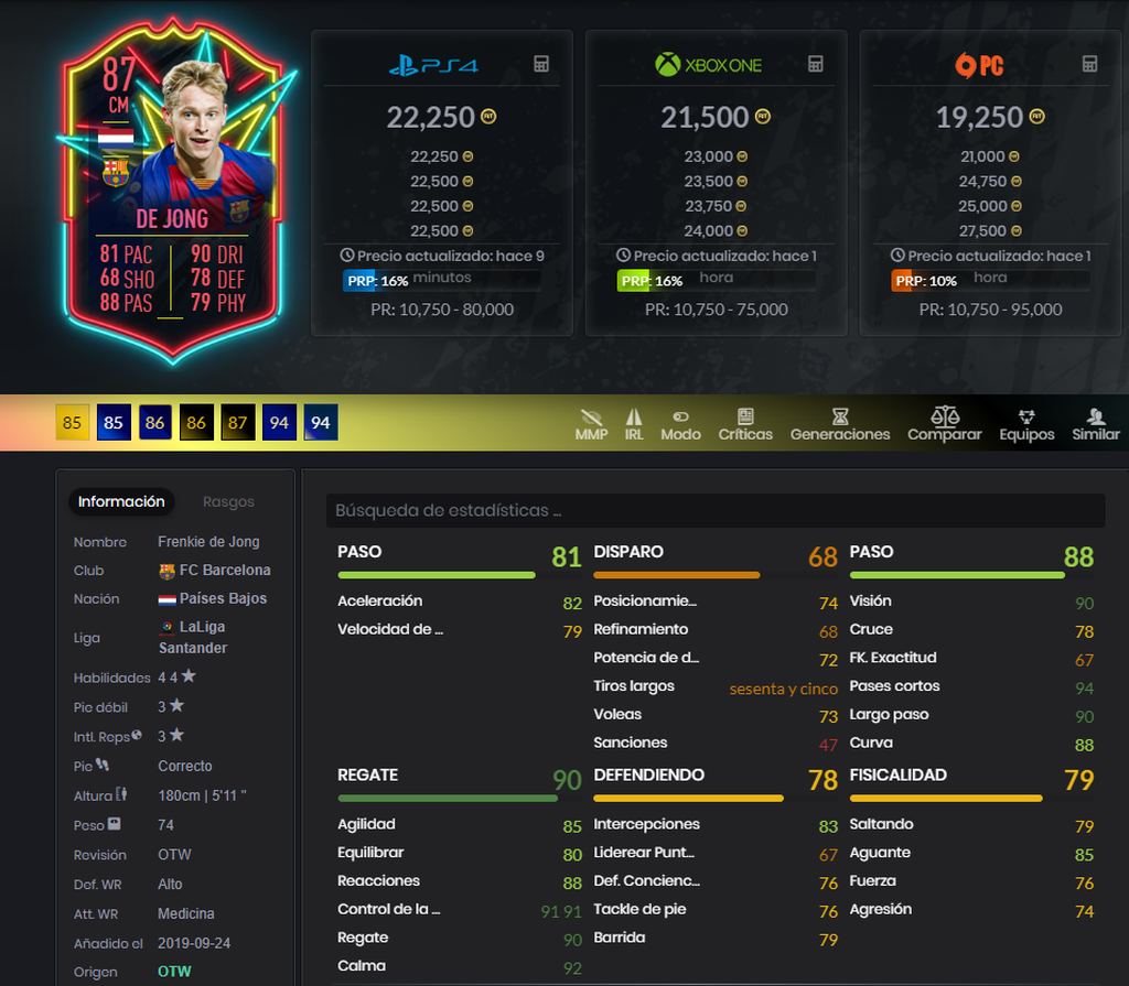 De Jong OTW