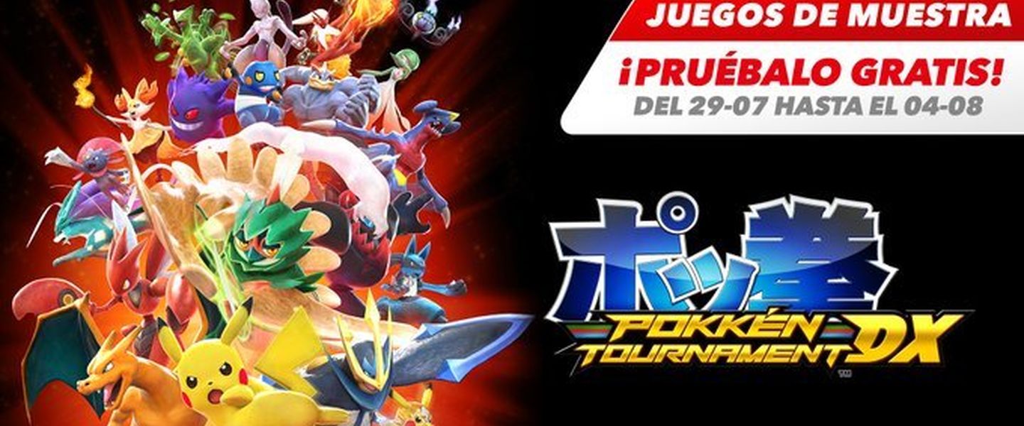 Pokkén Tournament estará gratis entre el 29 de julio y el 4 de agosto