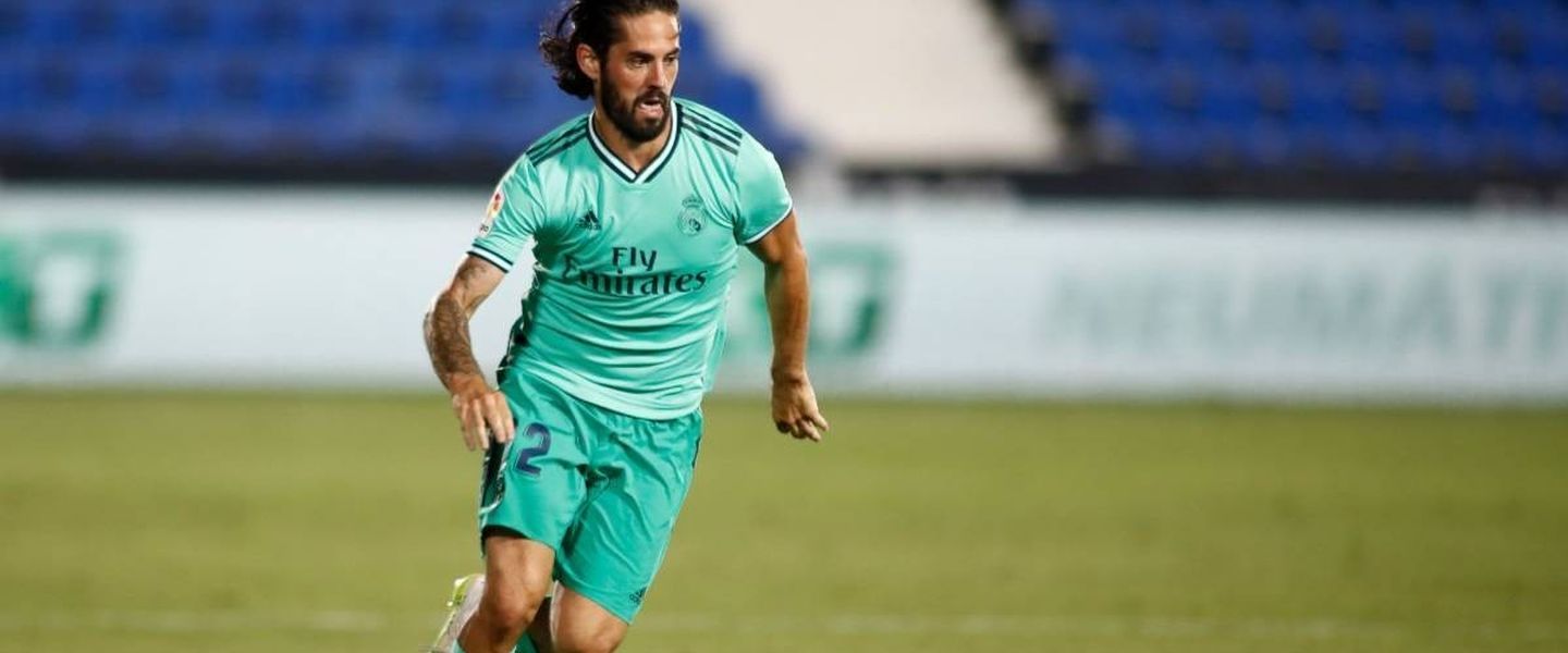 Isco con el Real Madrid