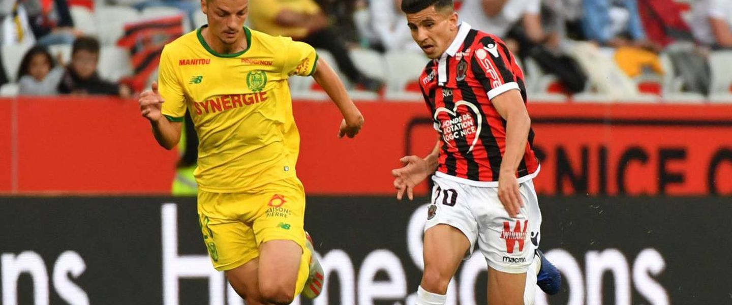 Atal en un partido con el Niza