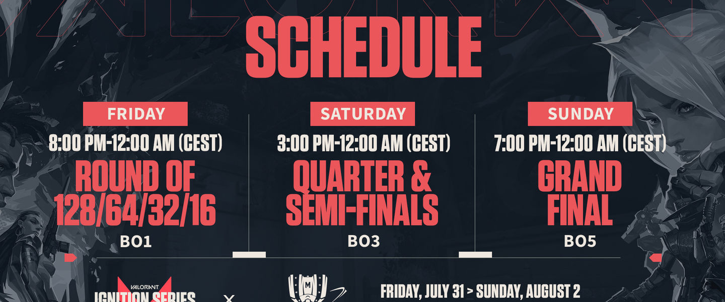Horarios de la Mandatory.gg Cup