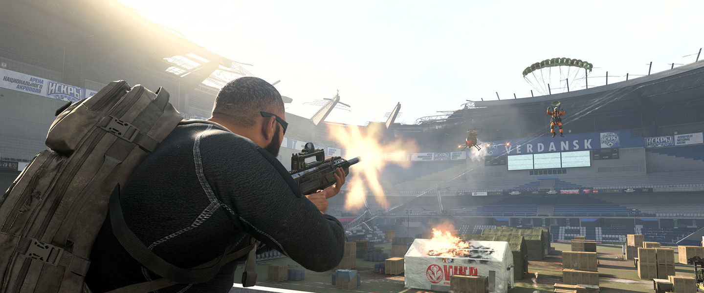El estadio de Warzone