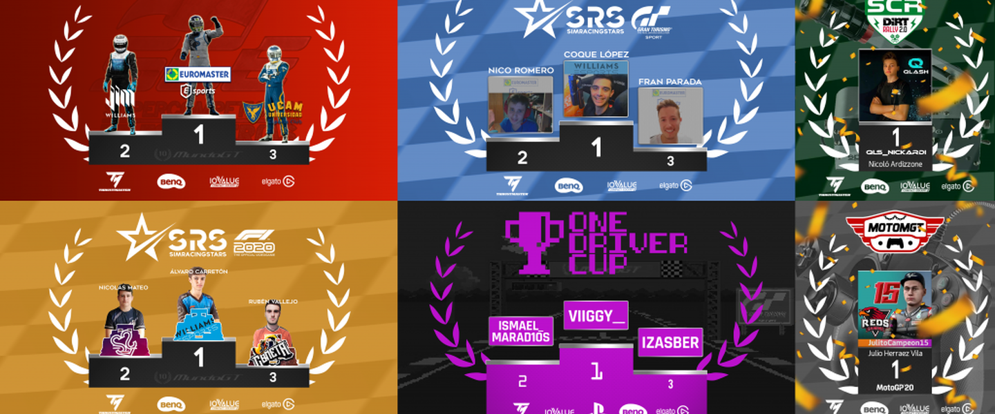 Podios competiciones MundoGT
