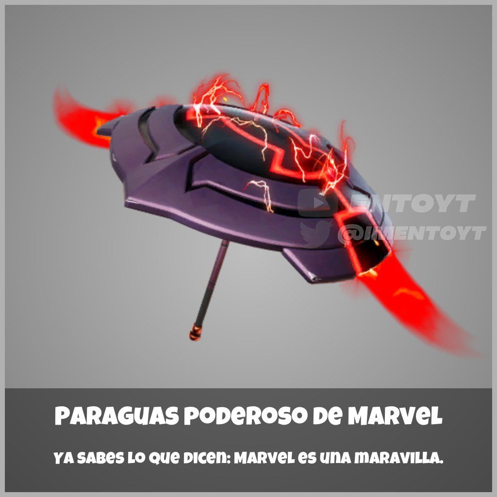 Paraguas Poderoso de Marvel