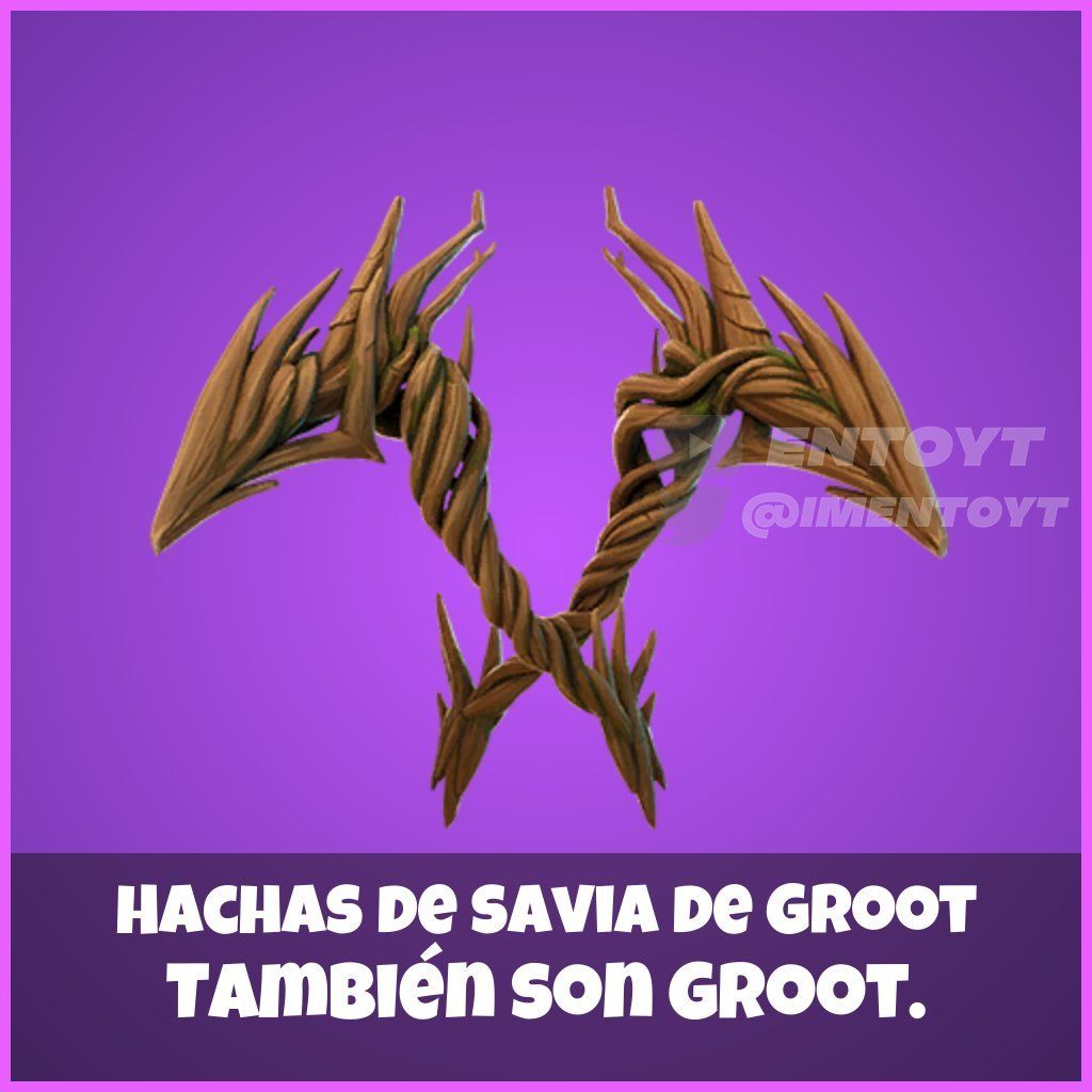 Hachas de savia de Groot