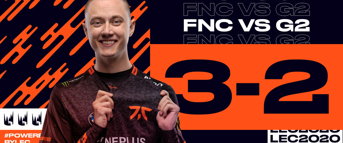 Fnatic se impuso a G2 por 3-2