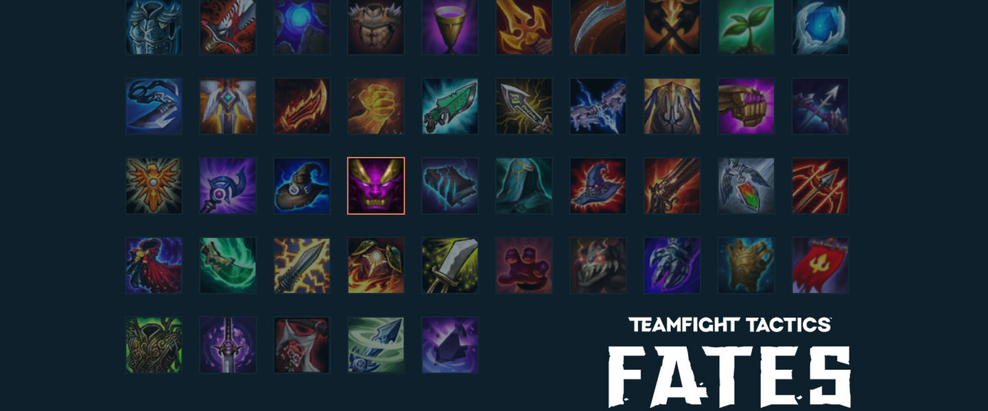 TFT set 4: objetos