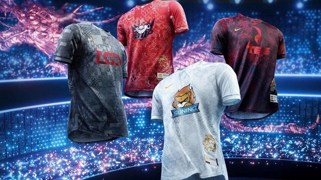 Las camisetas de los equipos para Worlds 2020