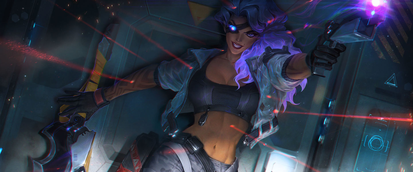 Samira Psy-Ops es su skin secundaria