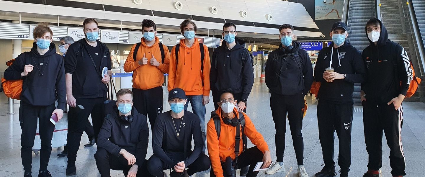 Fnatic viajando a Shangai