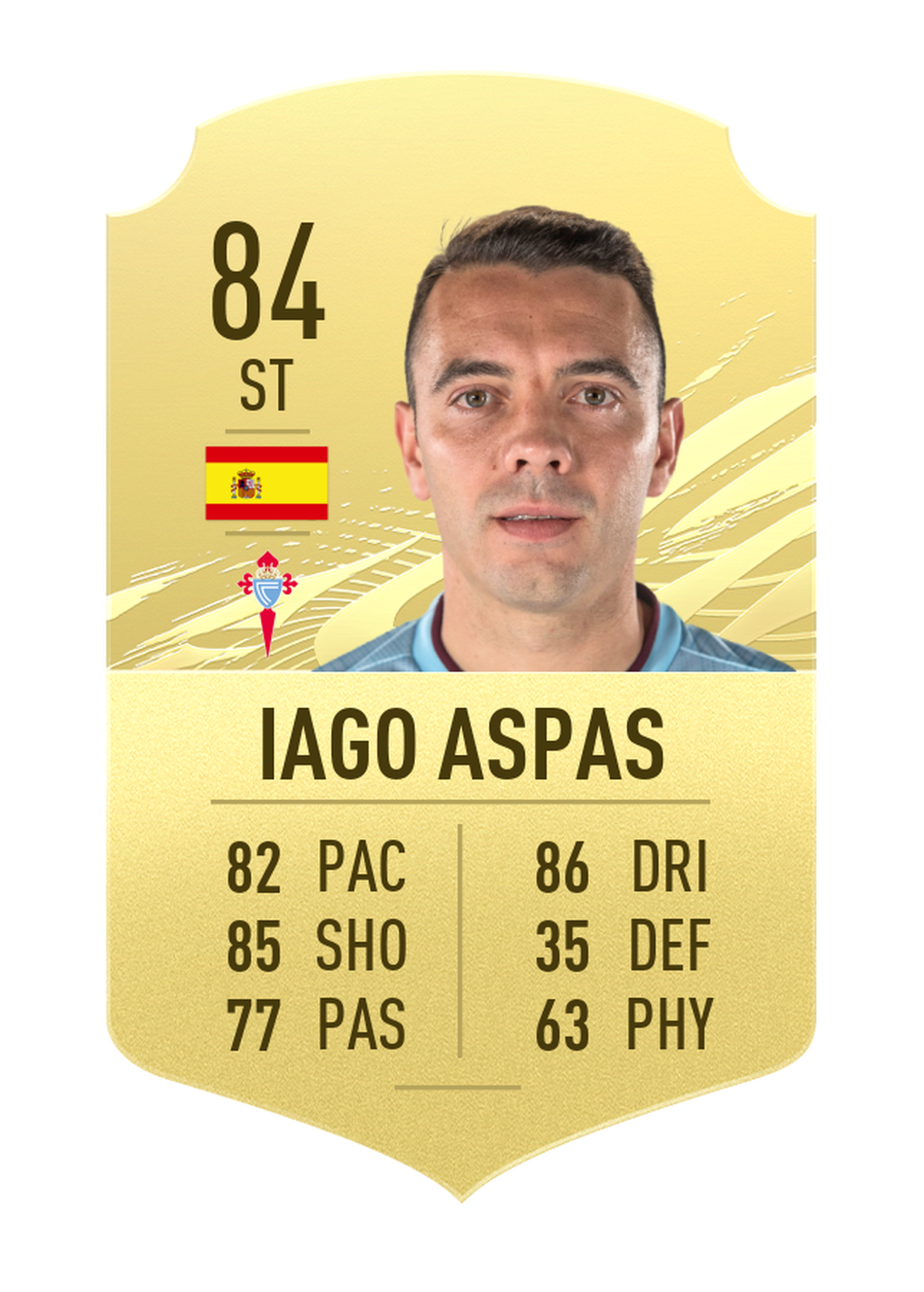 Iago Aspas - Mediapunta (suplente)