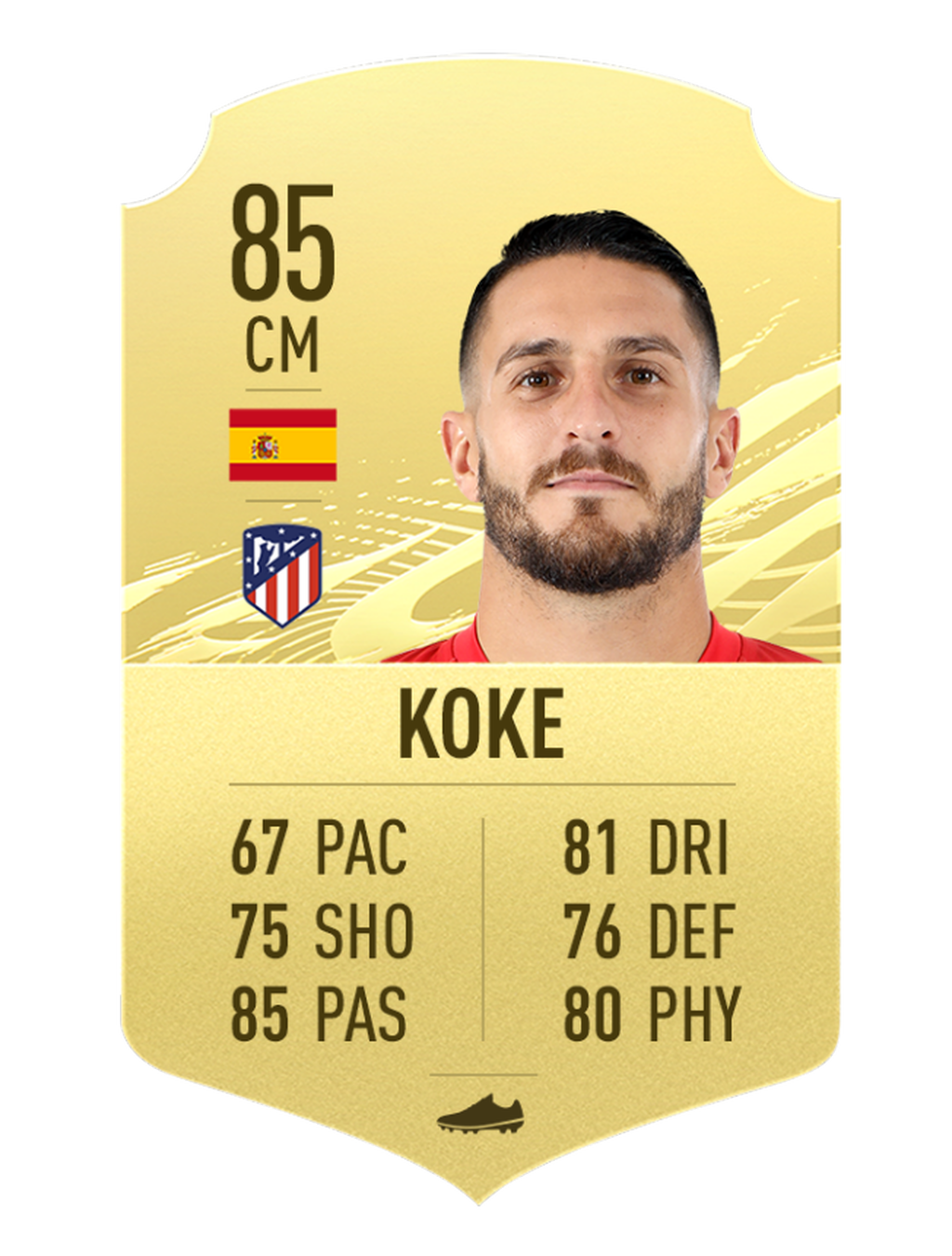 Koke - Centrocampista (suplente)