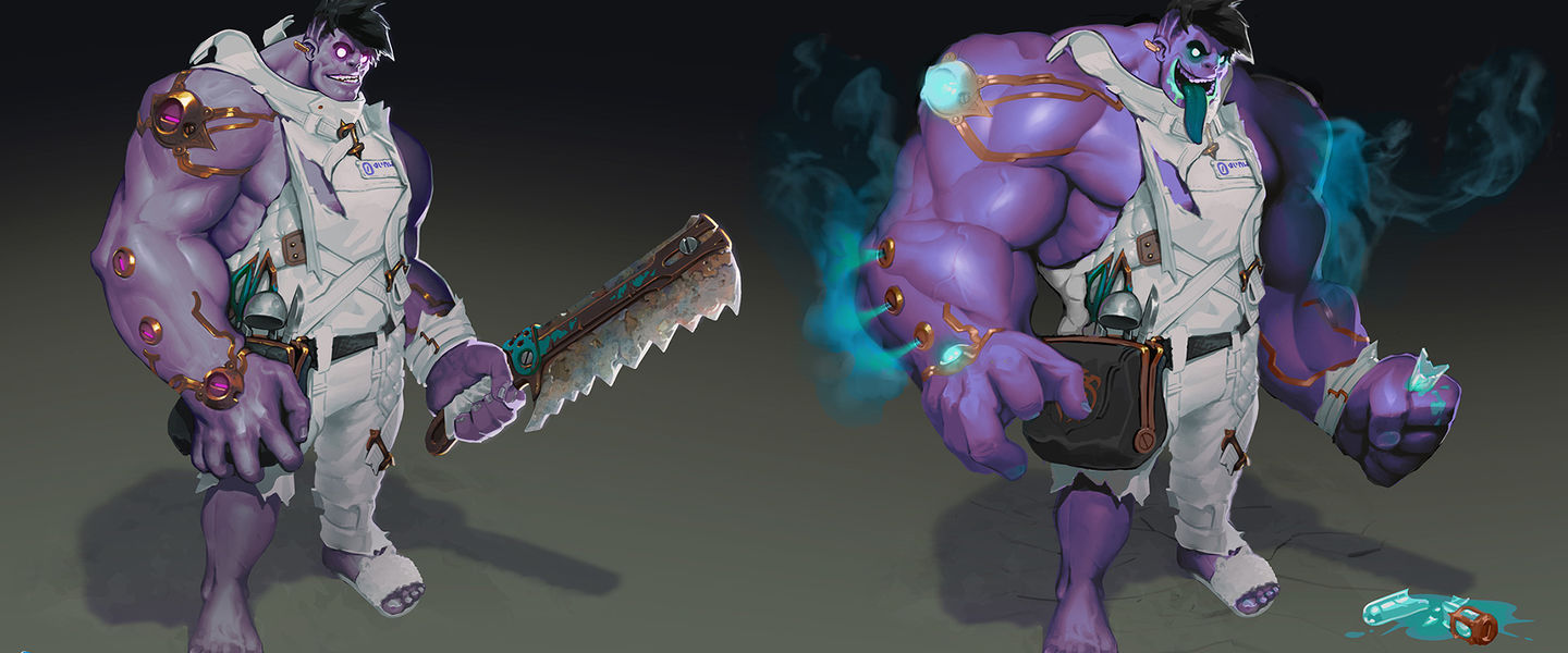 Concepto del rework de Dr. Mundo