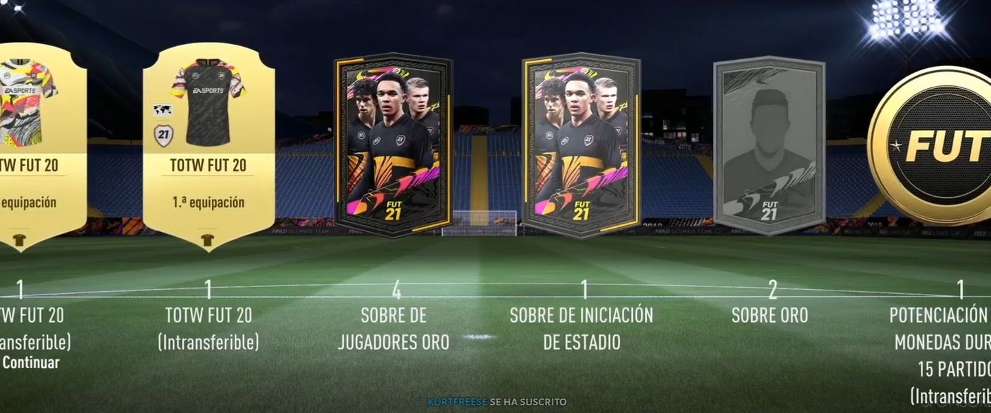 Recompensas en FIFA 21