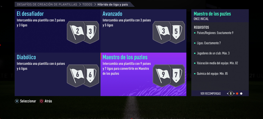 Cómo completar los primeros SBC FIFA 21