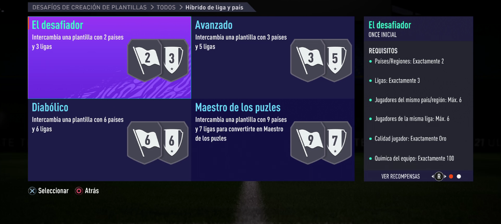 Cómo completar los primeros SBC FIFA 21