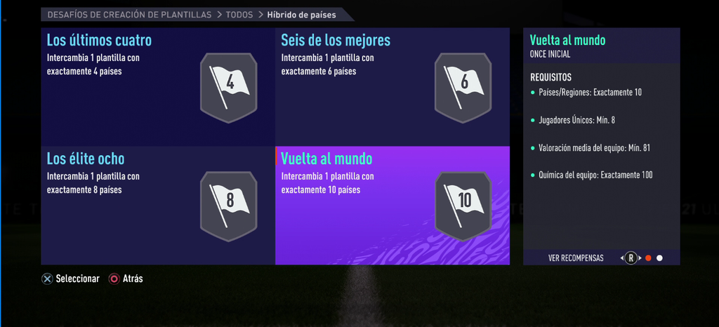 Cómo completar los primeros SBC FIFA 21