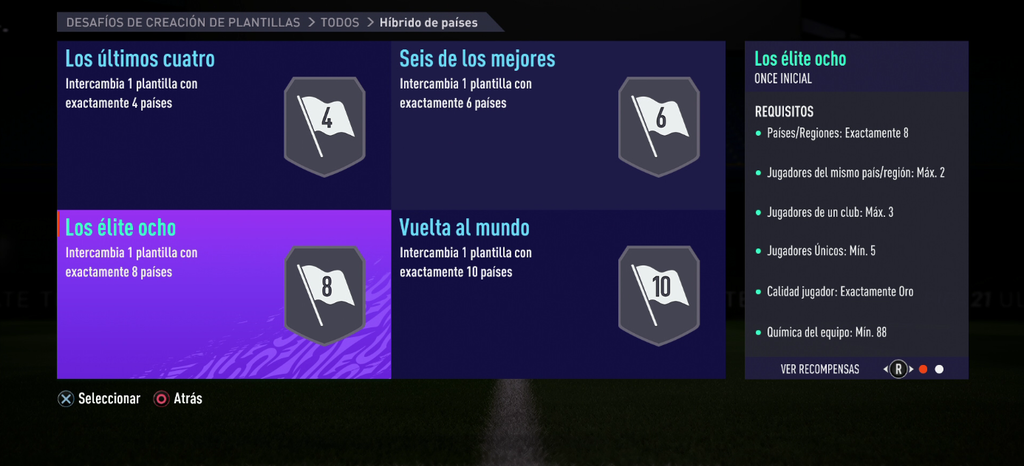 Cómo completar los primeros SBC FIFA 21