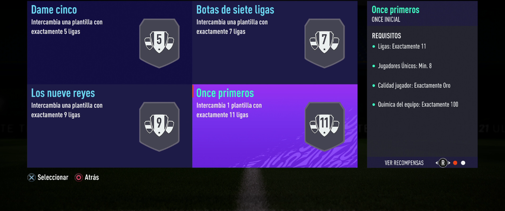 Cómo completar los primeros SBC FIFA 21