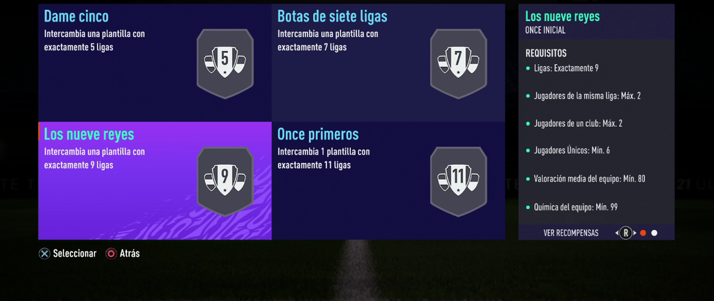 Cómo completar los primeros SBC FIFA 21