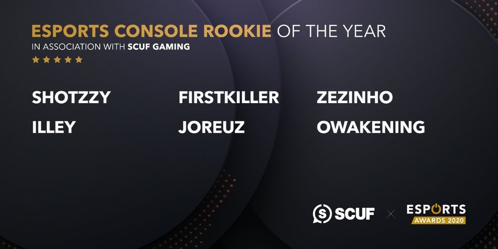 Jugador rookie de consola del año