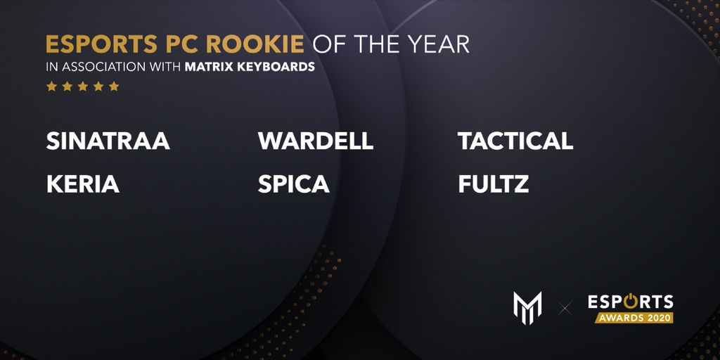 Jugador rookie de PC del año