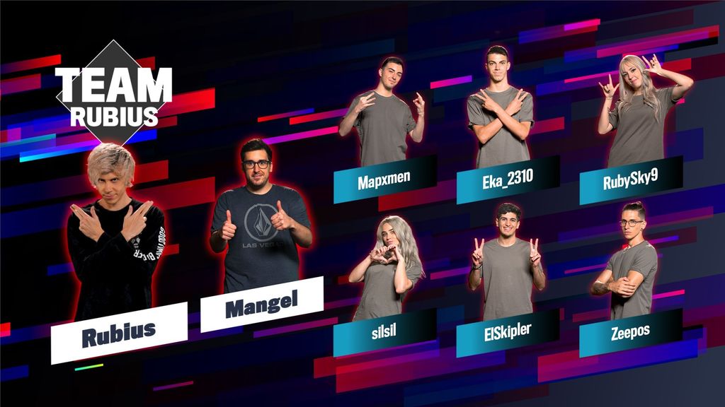 Equipo ElRubius y Mangel