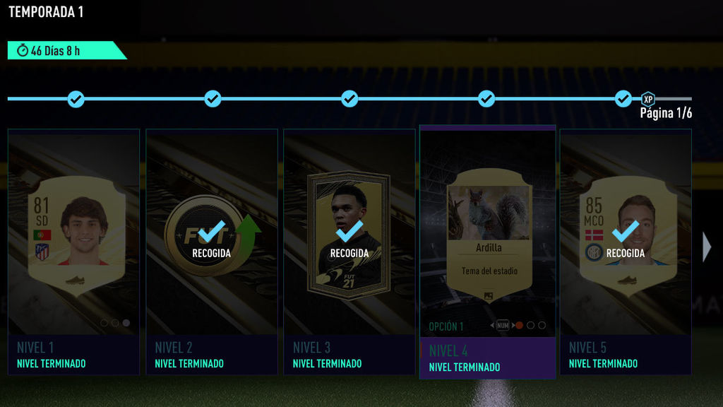 Recompensas temporada 1 FIFA 21 (1)