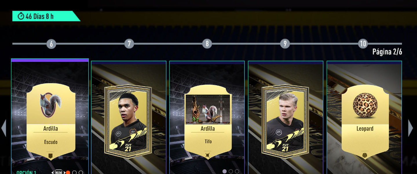 Recompensas temporada 1 FIFA 21 página 2