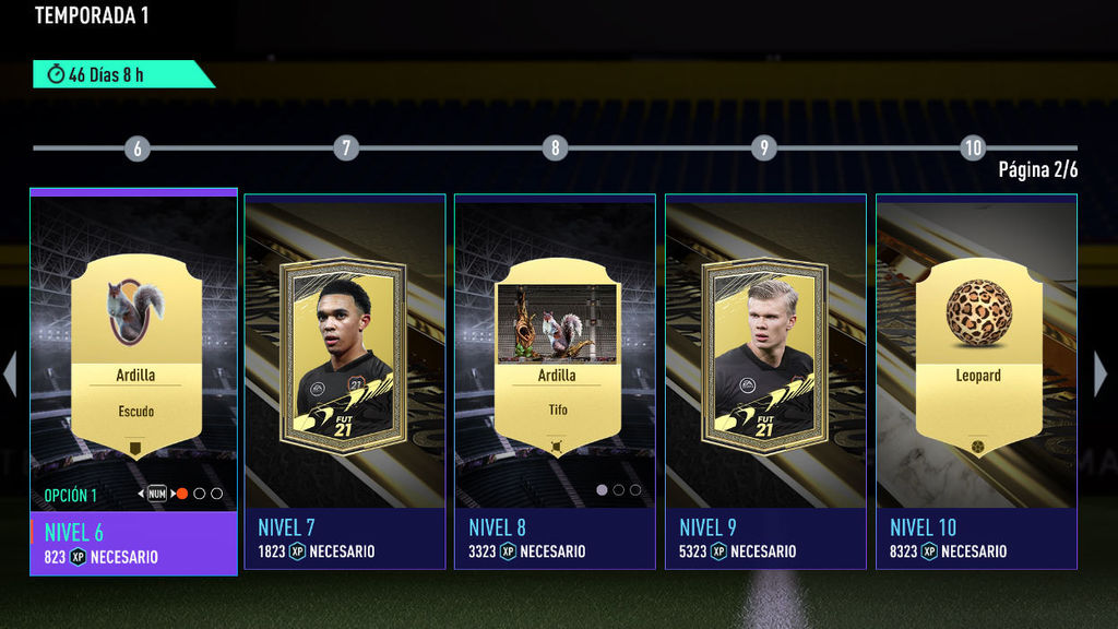 Recompensas temporada 1 FIFA 21 (2)