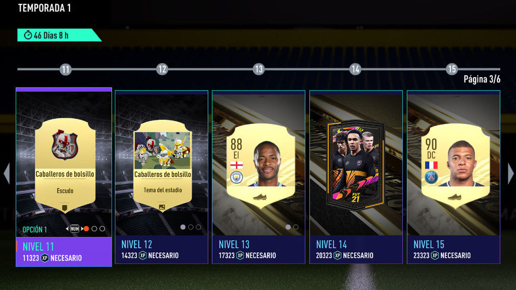 Recompensas temporada 1 FIFA 21 (3)