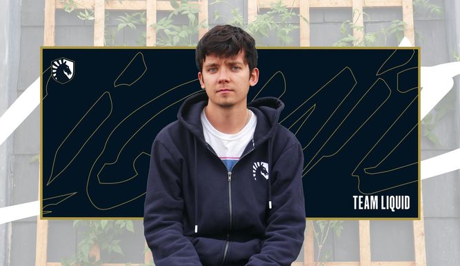 Asa Butterfield con Team Liquid