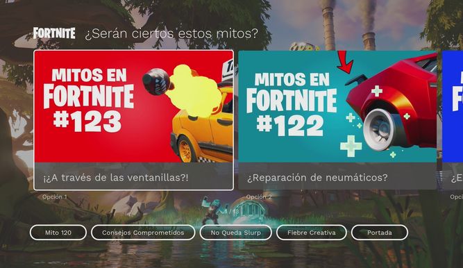 Mitos en Fortnite es una de las series