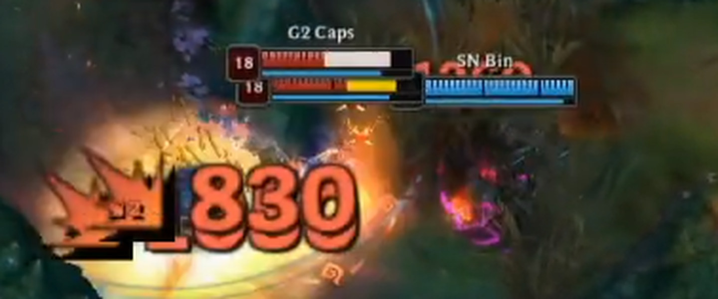 Así reventó Gangplank a Caps y Perkz con un combo de barriles
