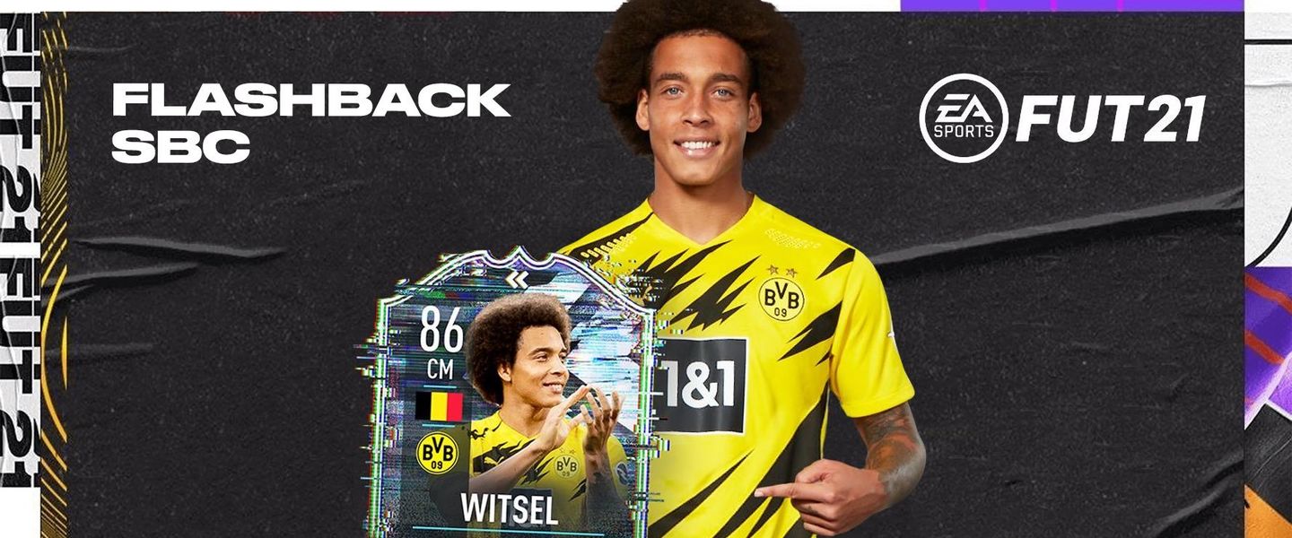 Witsel posando con su carta