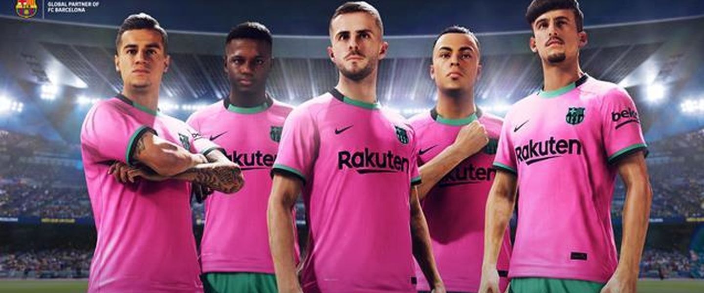 Tercera equipación FC Barcelona