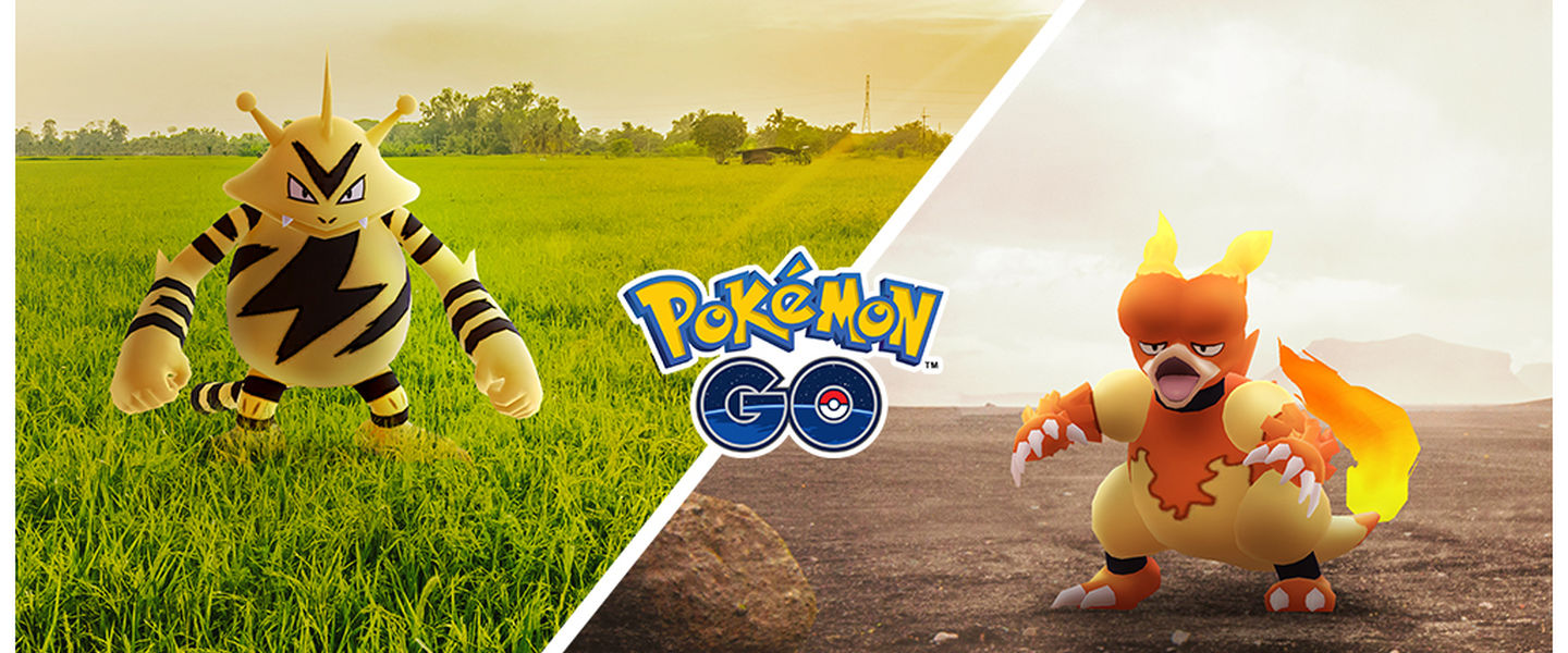 Magmar y Electabuzz protagonizanel Día de la Comunidad