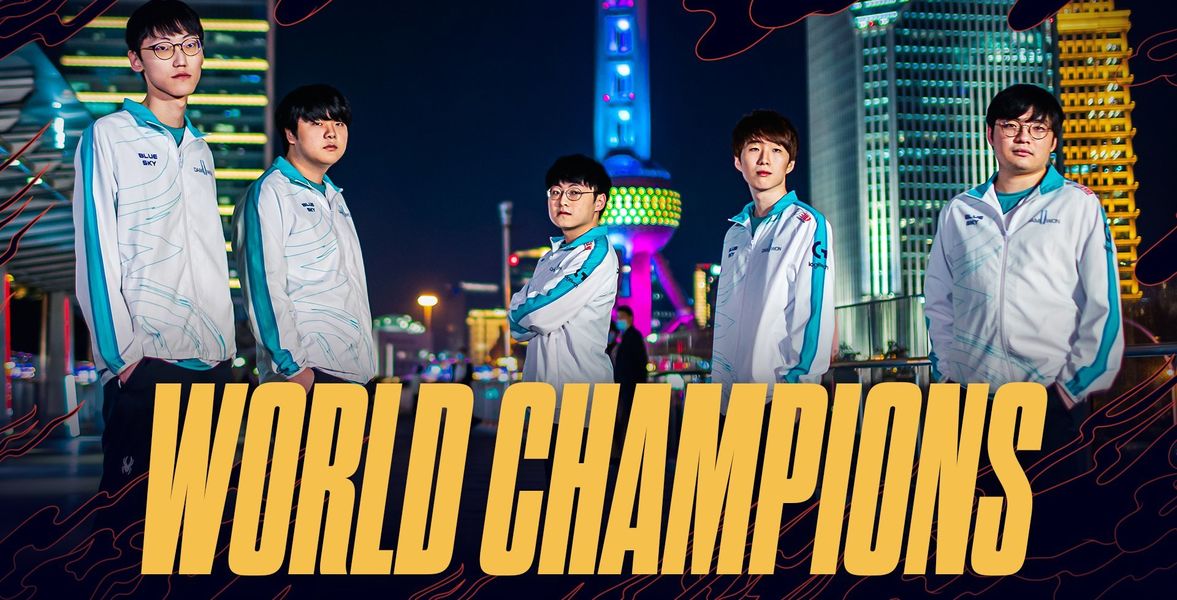 DAMWON Gaming, campeones del mundo