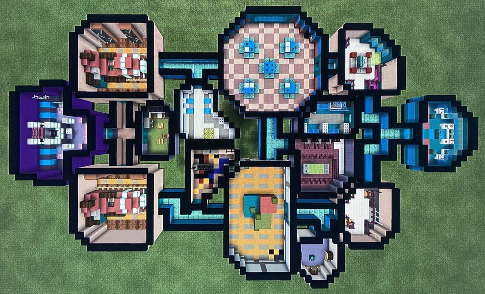 Minecraft y Among Us