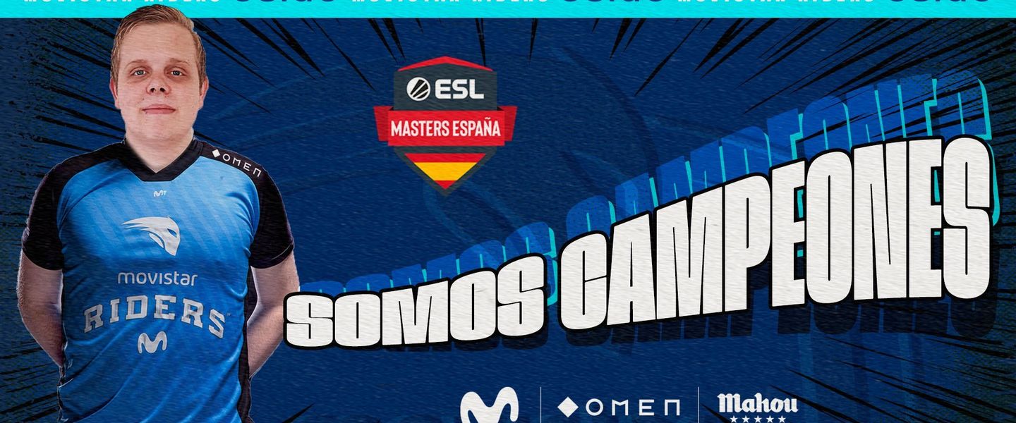 Movistar Riders ha logrado ganar la final tras un tercer mapa épico