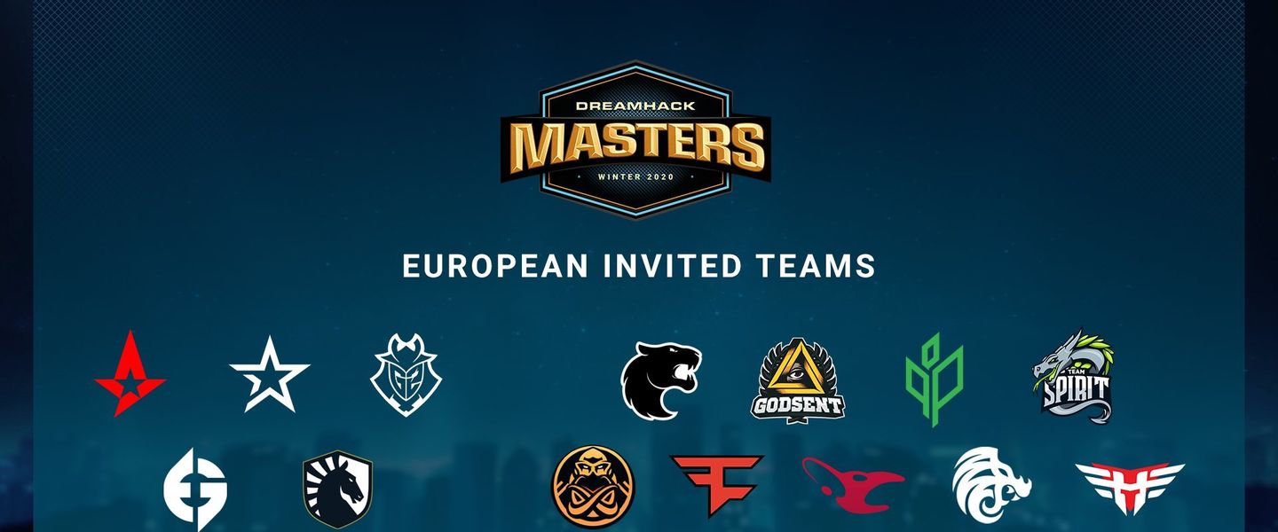 Equipos invitados para DreamHack Masters
