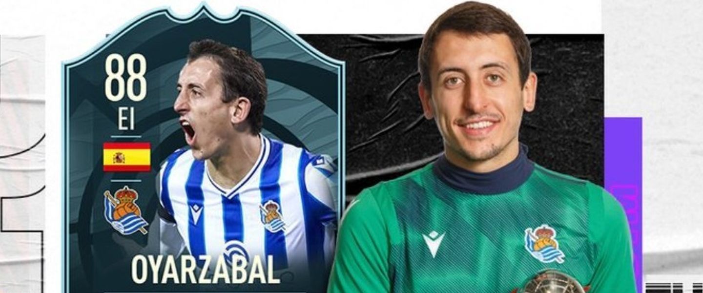 Oyarzabal con el premio de MVP