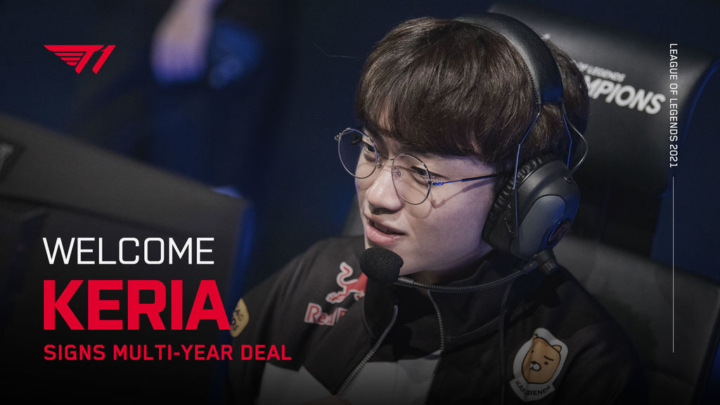 Keria se une a T1 para la nueva temporada