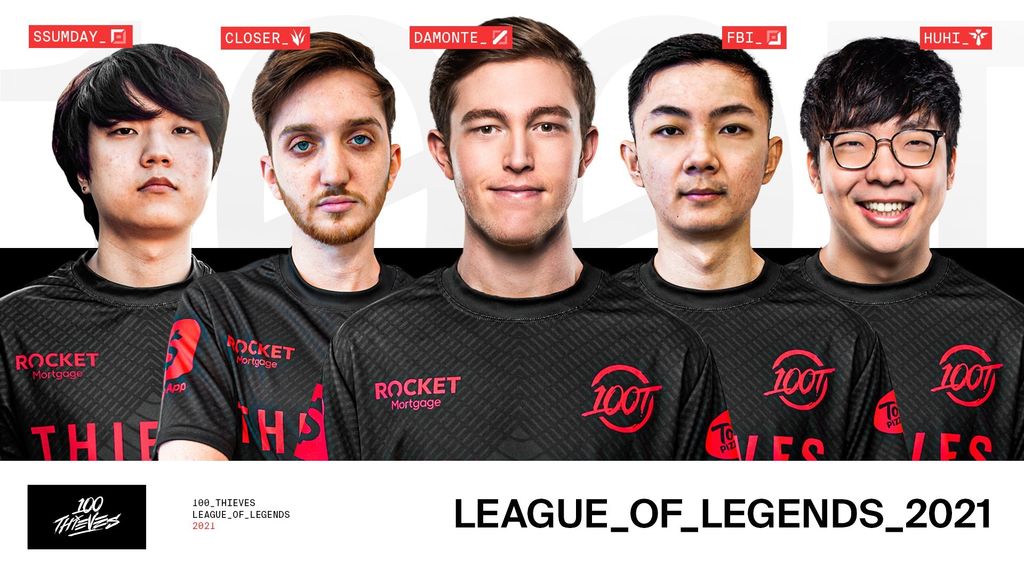 100 Thieves cierra su plantilla con HuHi y Damonte y se hace con cuatro de los jugadores que defendieron los colores de Golden Guardians el pasado split.